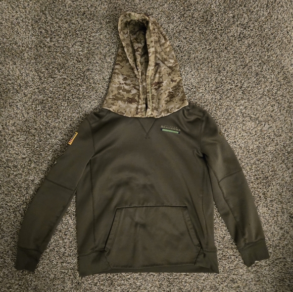 NFL Nike Salute to Service Seattle Seahawks Hoodie Sweatshirt Youth Medium - Picture 1 of 7